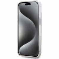 DKNY IML Mono un svītras Magnētiskais viedtālruņa apvalks iPhone 15 / 14 / 13 - rozā