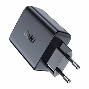 Acefast A29 PD50W GaN (USB-C + USB-C) divu portu lādētājs melns