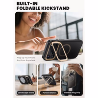 Supcase IBLSN Ares Flip Mag Magnētiskais viedtālruņa apvalks iPhone 17 Pro - zelta