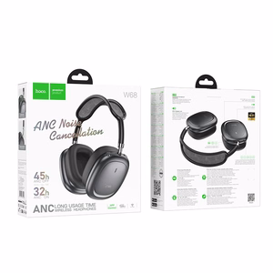 Wireless headphones Hoco W68 ANC black