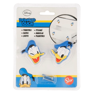 Donald Duck mēbeļu rokturi, 2 gab.