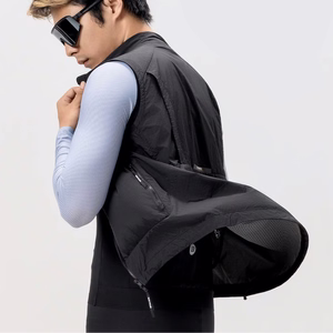 Rockbros YDMJ003 Spring/Autumn Windproof Vest Size XL - Black