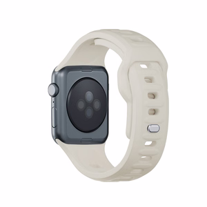 3mk silikona siksniņa Apple Watch, 38/40/41/42 mm, Nude, mazais izmērs