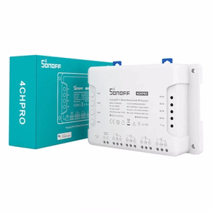 SONOFF Smart 4-Channel Switch Wi-Fi with RF433MHz Control
