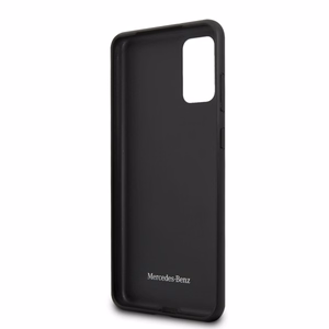 Mercedes Wood Line Walnut viedtālruņa apvalks Samsung Galaxy S20+ – brūns