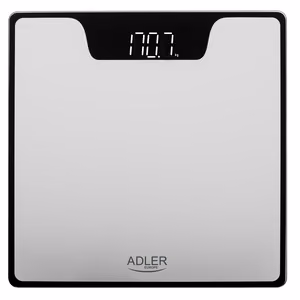Adler AD 8174S – elektroniskie vannas istabas svari, 180 kg, 100 g, sudraba