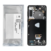 ServicePack LCD displejs SAMSUNG S21 Plus G996B GH82-27268A Melna