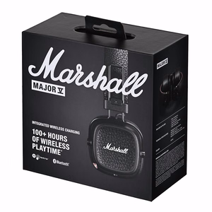 Bezvadu austiņas Marshall Major V On-Ear Bluetooth brūnas