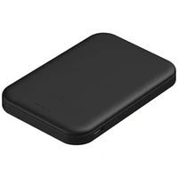 Uniq Lyden Lexa magnetisks 5000mAh PD USB-C portatvais ladetajs - melns