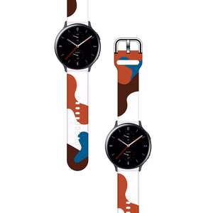 Siksniņa Moro Samsung Galaxy Watch 40 / 41 / 42 / 43 / 44 mm silikona aproce pulkstenim - raksts 8