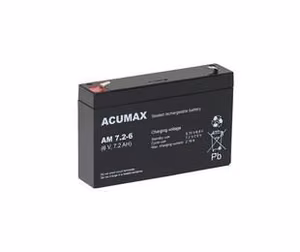Acumax EMU akumulators 6V 7.2Ah AM7.2-6