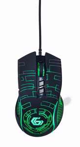 Gembird MUSG-RGB-01 pele labās rokas USB Type-A 3600 DPI