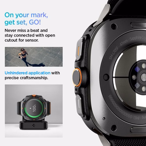 Siksniņa SPIGEN FIT LITE SAMSUNG GALAXY WATCH ULTRA (47 MM) melns