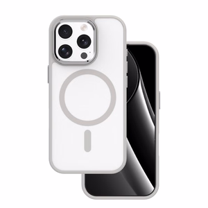 Frozen Mag case for iPhone 16 Pro 6,3" grey