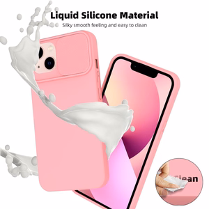 SLIDE viedtālruņa apvalks SAMSUNG A14 5G / A14 4G gaiši rozā