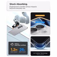 SPIGEN futrālis ULTRA HYBRID priekš SAMSUNG S26 Plus crystal clear