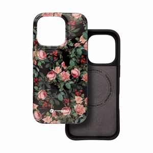 Case for iPhone 15 PRO MAX Forcell F-Protect Mirage compatible with Magsafe Military Drop-Test rose drama