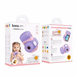 Digitālā bērnu kamera Hoco 2MP 2,4" Full HD DV201 rozā