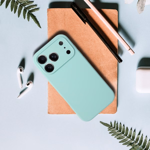 Silikona Lite viedtālruņa apvalks Iphone 17 Pro piparmētru