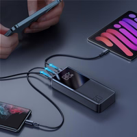 Portatīvais lādētājs Joyroom 20000mAh 22,5W PD QC3.0 AFC melns (JR-QP192)