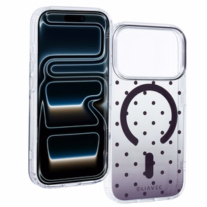 Liavec Bubble maciņš iPhone 18 Pro / 17 Pro, bordo