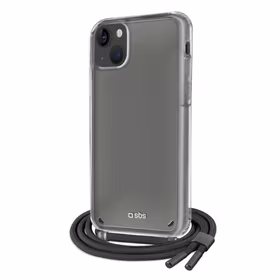 SBS MACIŅŠ AR SIKSNIŅU IPHONE 14 PLUS melns aizmugures vāciņš