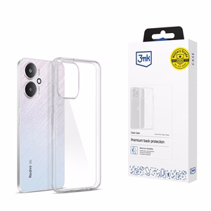 3mk Clear Case maciņš Xiaomi Redmi 13C 5G - caurspīdīgs