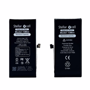 StellarXcell Diagnostic akumulators Apple iPhone 13 mini, 2410 mAh (standarta ietilpība + augstas kvalitātes BMS kopija)