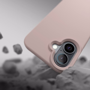 Etteri Silikona Mag maciņš for iPhone 17 gaiši rozā