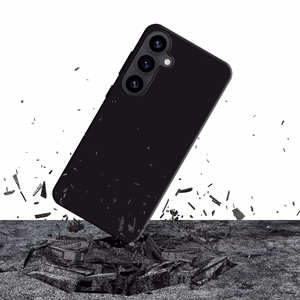 3mk Silikona viedtālruņa apvalks Samsung Galaxy S25 - melns