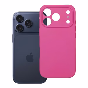 Viedtālruņa apvalks no silikona 2mm IPHONE 17 Pro rozā