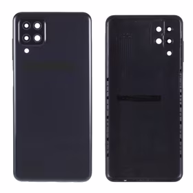 Aizmugurējais vāciņš priekš Samsung A125 A12 2020/A127 A12 Nacho (A12S) 2021 Melns original (used Grade C)