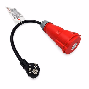 Adapteris Reach CEE 16A 400V uz 220V Schuko
