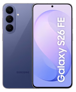 Samsung Galaxy S26 FE viedtālrunis, 17 cm (6,7 collas), Dual SIM, Android 17, 5G, USB Type-C, 128 GB, 4900 mAh, Blueberry