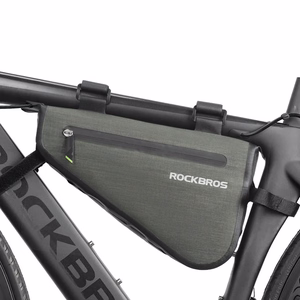 Rockbros AS-017 velosipēda rāmja soma 5 l - tumši zaļa