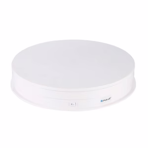 Electric Rotating Turntable Display Puluz 30cm USB (white)