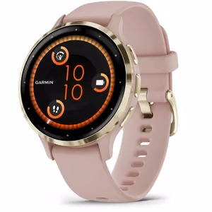 Garmin Venu 3S viedpulkstenis rozā/zeltains