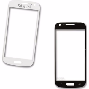 Outer Screen Glass Saderīgs ar Samsung I9195 S4 Mini Melns "Melns Edition" HQ