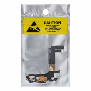 Uzlādes fleksis USB IPHONE 12 mini melns (izvilkts)