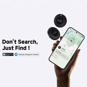 Lifemate LifeTag HD-P16-3 GPS un Bluetooth izsekotājs Android ierīcēm, melns