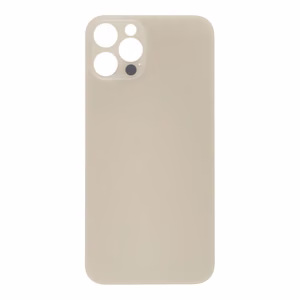Aizmugurējais vāciņš iPhone 12 Pro zeltains (bigger hole for camera) OEM