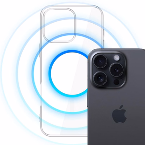 3mk Caurspīdīgs Magnētiskais apvalks Apple iPhone 16 Pro - caurspīdīgs