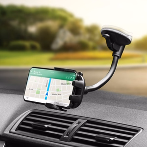 FORCELL F-GRIP Carbon Bracket arm 17 cm auto turētājs priekšējā stiklā un panelī melns