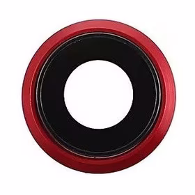 iPhone 8/SE 2020/SE 2022 lens for camera with frame red ORG
