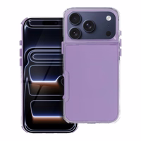 MATRIX viedtālruņa apvalks IPHONE 17 Pro Max gaiši violets