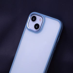 Satīna matēts viedtālruņa apvalks Samsung Galaxy S24 Ultra zila