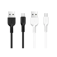 USB kabelis Hoco X20 USB-A uz MicroUSB 2.0m, balts