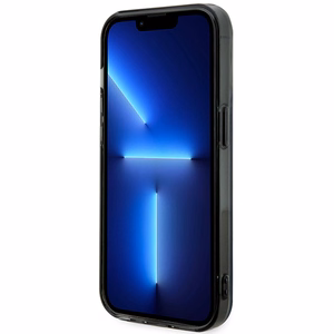 Apvalks BMW BMHMP14XHCRS iPhone 14 Pro Max 6.7" caurspīdīgs cietais apvalks Sudraba Gredzens MagSafe
