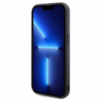 Guess Disco Metal Script viedtālruņa apvalks iPhone 14 Pro Max – melns