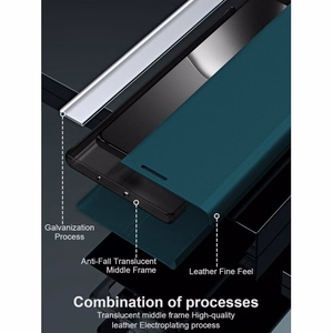 Telefona maciņš "Sleep Case Pro" Samsung S931 S25 zaļš